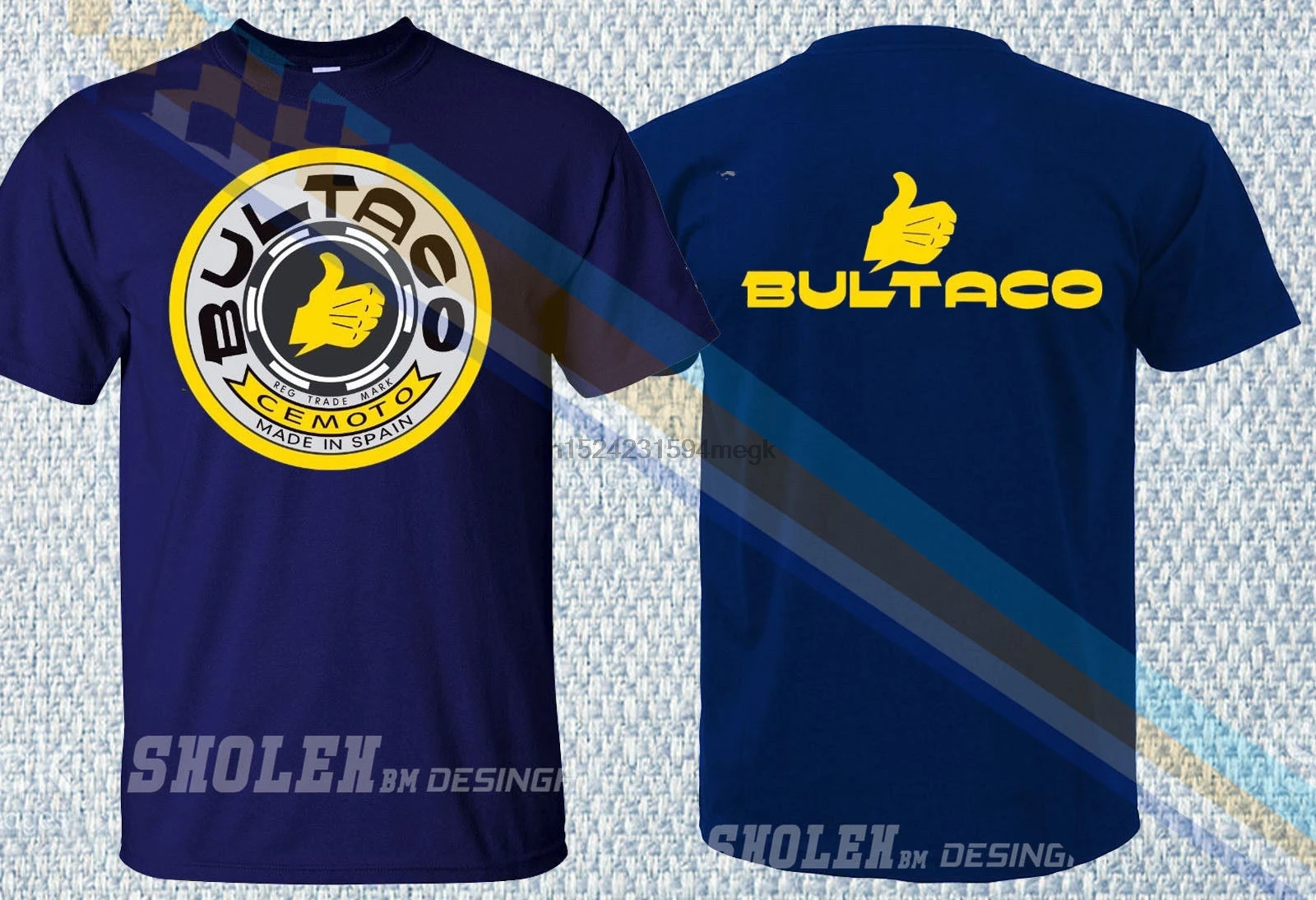 

NEW LIMITED T SHIRT BULTACO SHERPA METRALLA SPAIN MOTO OFFROAD RACING SPORT