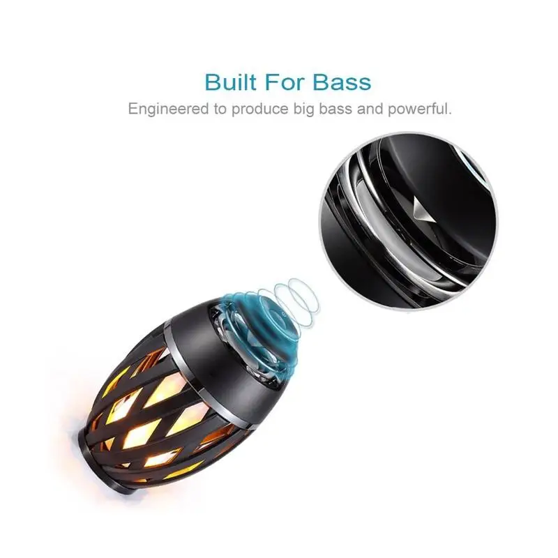 OstartStereo colorfu tf карта громкий динамик BTS 596 флейн атмосфера беспроводной Bluetooth пламя