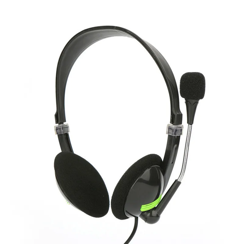 

Wired Gaming Headphone With Microphone 3.5mm Jack Plug Mic VOIP Adjustable Headsets for PC Laptop Desktop