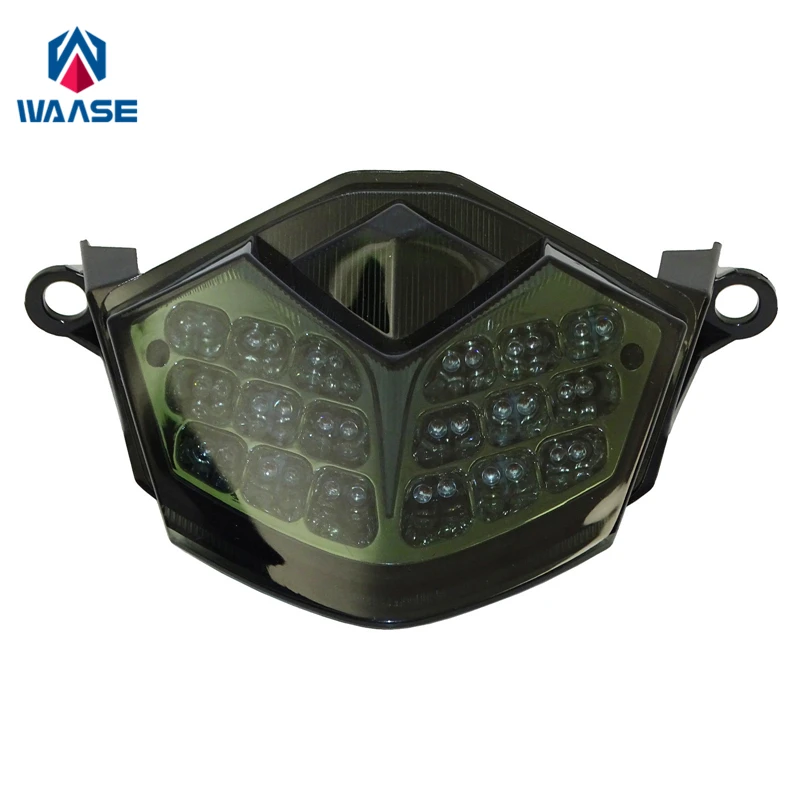 Waase для Kawasaki Z750 2007 2012 / Z1000 2008 2009 хромированный задний фонарь стоп сигналы