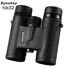 Eyeskey 10x32 Кемпинг туристический походный бинокль область наблюдение за птицами Водонепроницаемый телескоп Telescopio Verrekijker
