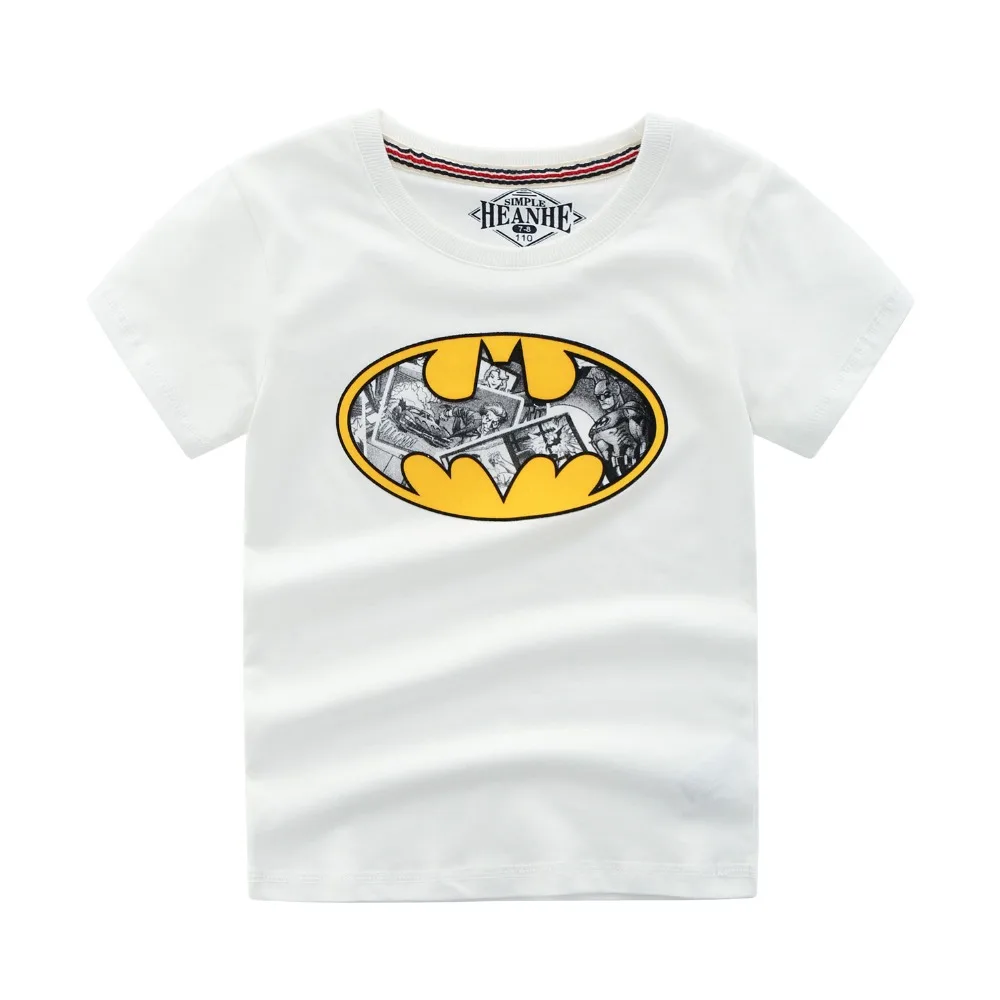 

bobo choses 2019 Superman Batman T Shirt Summer Baby Boys Girl T shirt Cotton Tops Animal Baby Girls T-shirts Children Tees Kid