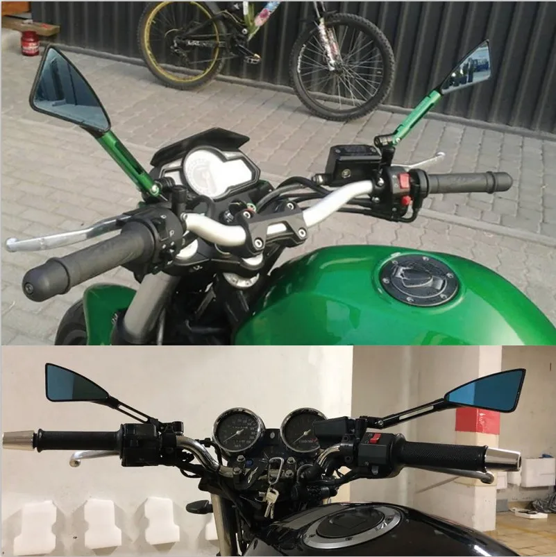 Алюминиевые боковые зеркала заднего вида для мотоцикла Yamaha FZ25 FZ 25 CNC|Боковые и