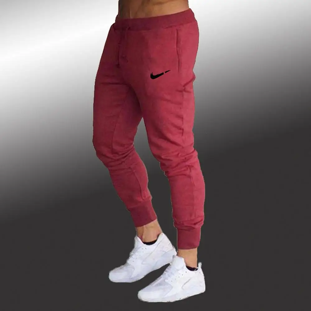 Men's Running Pants Gym Fitness Jogging Pants Men Training Pants Sport Joggers Sweatpants Cotton Workout Running Trousers men - Цвет: picture color