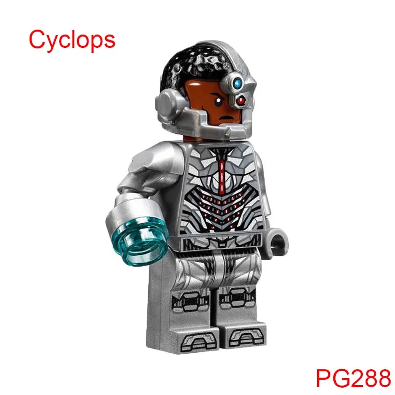 

Pogo 2017 Cyclops Mini Bricks Single Sale Super Heroes Supervillains Star Wars Model Building Blocks Toys For Children Pg288