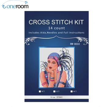 

red Angel Girl ,Stitch,DIY 14CT DMC Cross Stitch,Sets For Embroidery Kits,Poppy Flower Vase Counted Cross-Stitching