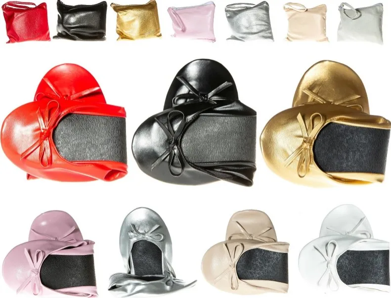 

Free shipping foldable shoes with bag