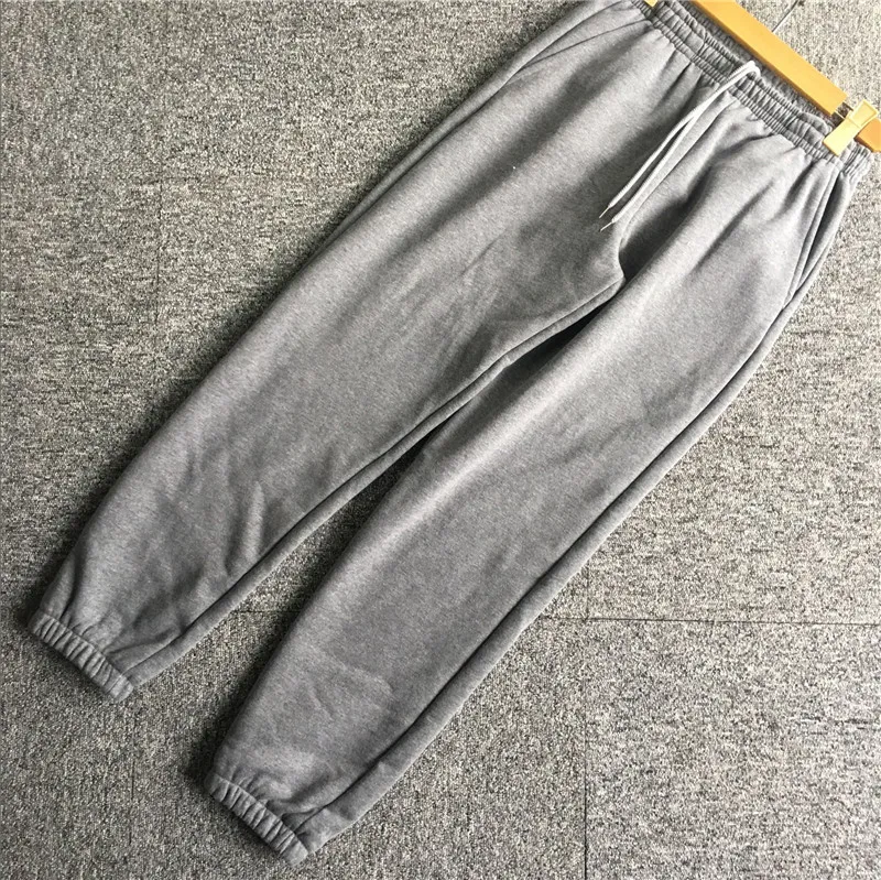 

4XL Men's Sweatpants Winter Warm Harem Fleece Pants Male Plus Size Cotton Sports Trousers Jogger Pencil Pants GYMS 2019 Spring