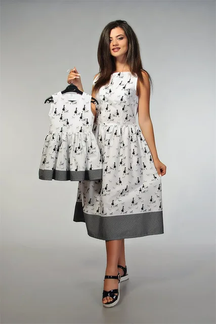Семейный образ; платье для мамы и дочки; Juve; одежда для семьи; платья для мамы и дочки; Одежда для маленьких девочек; Mayo Vampirina