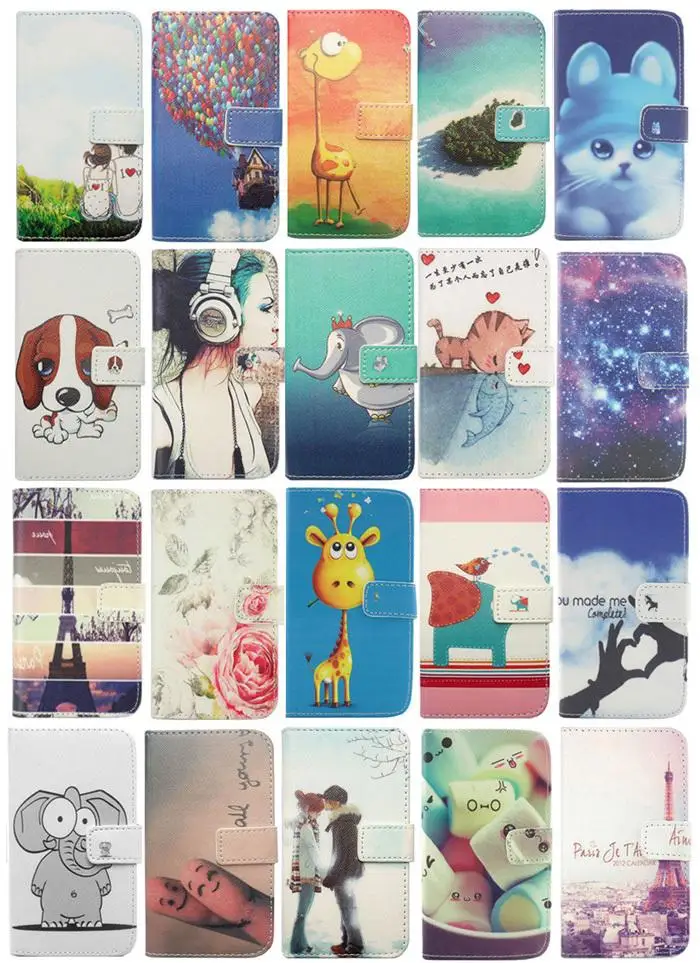 New Wallet PU Leather Cover Card Holder celular Mobile phone Bag Pouch Skin Protector Flip Case