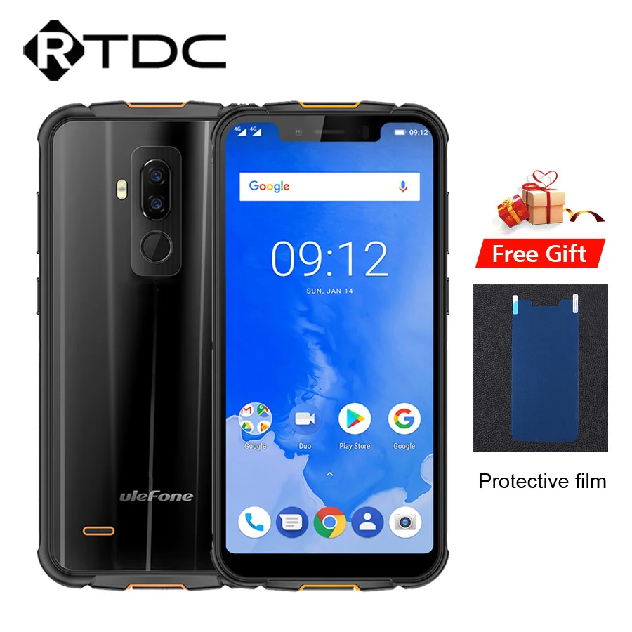Оригинальный Ulefone Armor 5 4G LTE мобильный телефон 4 Гб ОЗУ 64 ПЗУ Android 8 1 MT6763