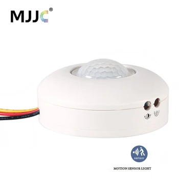 

PIR Motion Sensor 220V 12V Light Sensor Switch Movement Automatic Ceiling Infrared Timer Detector 110V LED Switch ON OFF