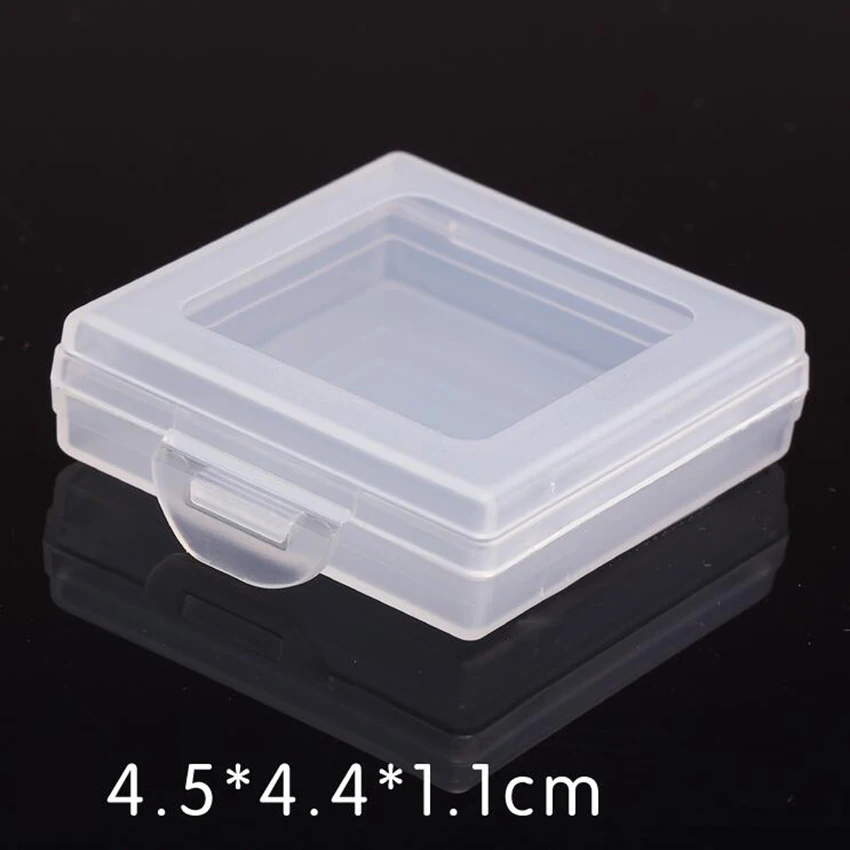

1PC New Portable Jewelry Tool Box Container Ring Electronic Parts Screw Beads Component Storage Box