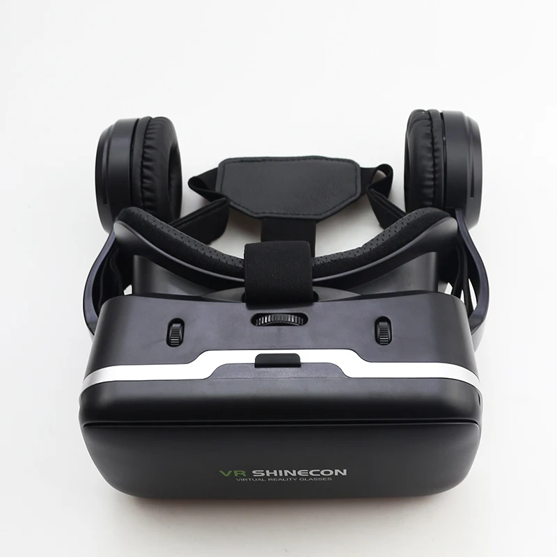 Shinecon 6 0 G04E VR наушников версия Google Cardboard 3D Очки виртуальной реальности гарнитура
