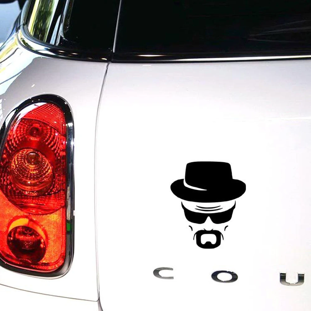 

Aliauto Breaking Bad Walter White Reflective Car Sticker And Decal For VW Skoda Golf Polo Kia Hyundai Honda Ford Focus Mazda