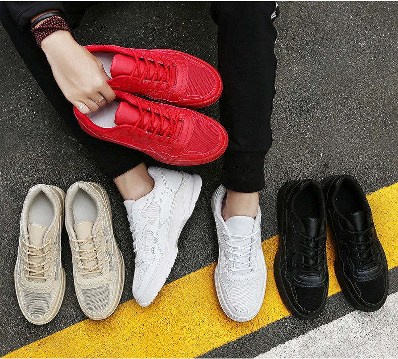 Men's Trainers Sneaker Platform Chunky Men Shoes Sneakers Breathable Casual Shoes Men Sneakers Platform Luxury Brand Spring Shoe (2)