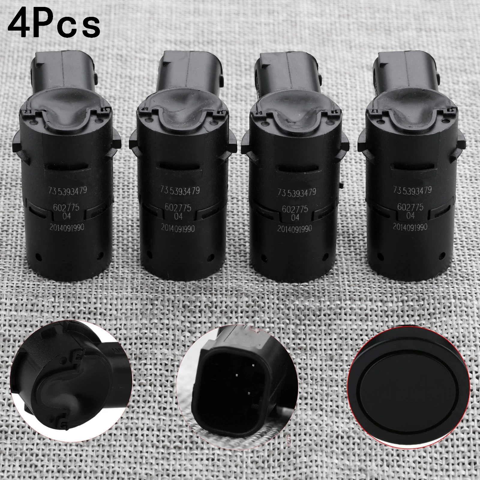 4x PDC Parking Aid Sensors 735393479 735429755 46802909 For Fiat Alfa Romeo Lancia Automobiles Backup Reverse Packtronic For Car 4x PDC Parking Aid Sensors 735393479 735429755 46802909 For Fiat Alfa Romeo Lancia Automobiles Backup Reverse Packtronic For Car
