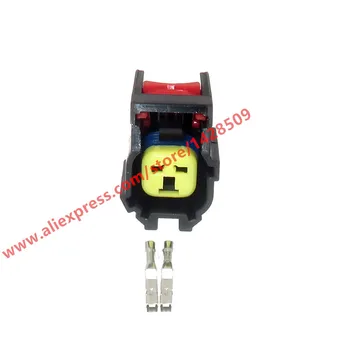 

20 Sets 2 Pin Auto Fuel Injector Plug Electrical Cable Connector Female For Gord BUICK BYD