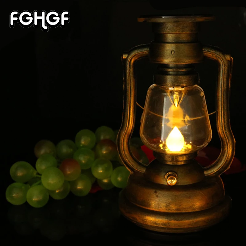 Buy 1 Pc Classic Candle Kerosene Oil Lamp Led