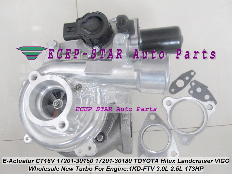 E-Actuator CT16V 17201-30150 17201-30180 TOYOTA Hilux Landcruiser KZJ90 KZJ95 VIGO 1KD-FTV 3.0L 2.5L 173HP