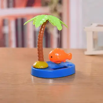 

Car-styling Tropical Fish Series Auto Ornament Solar Powered Dancing Shaking Head Cartoon Animal Doll Car Dashboard Decoration