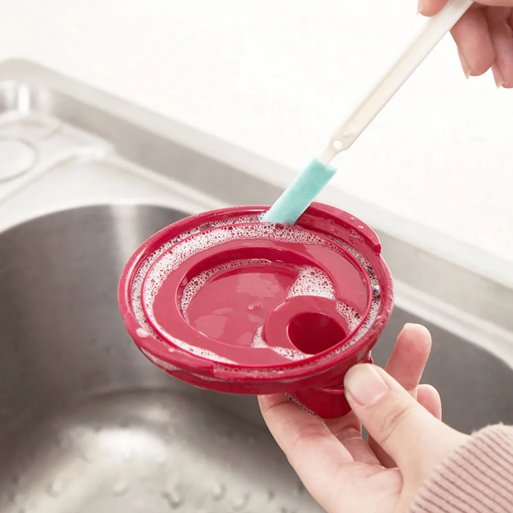 

Cleaning Brush Small Sponge Bottle Cleaning Brush Kitchen Thermos Teapot Cleaner Tool Kitchen Washing Housework 3Pcs 19jun21
