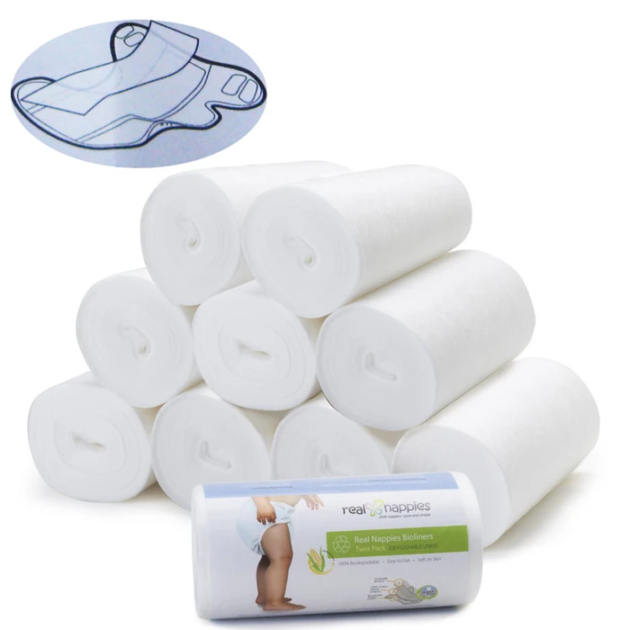 flushable liners for cloth nappies
