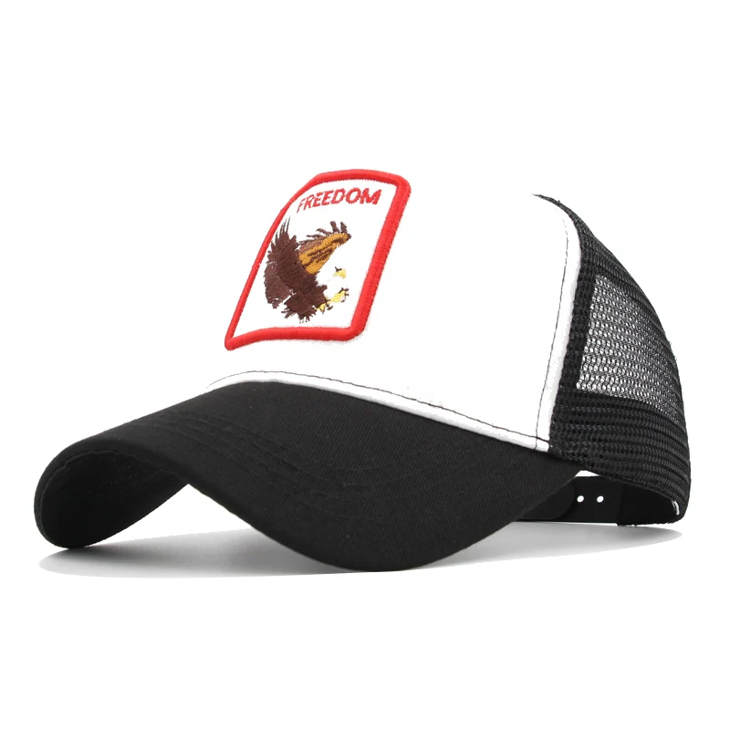 Baseball Cap Animal Monkey Playing Instrument Cartoon Cartoon Adjustable Mesh Unisex Baseball Cap Trucker Hat Fits Men Women Hat