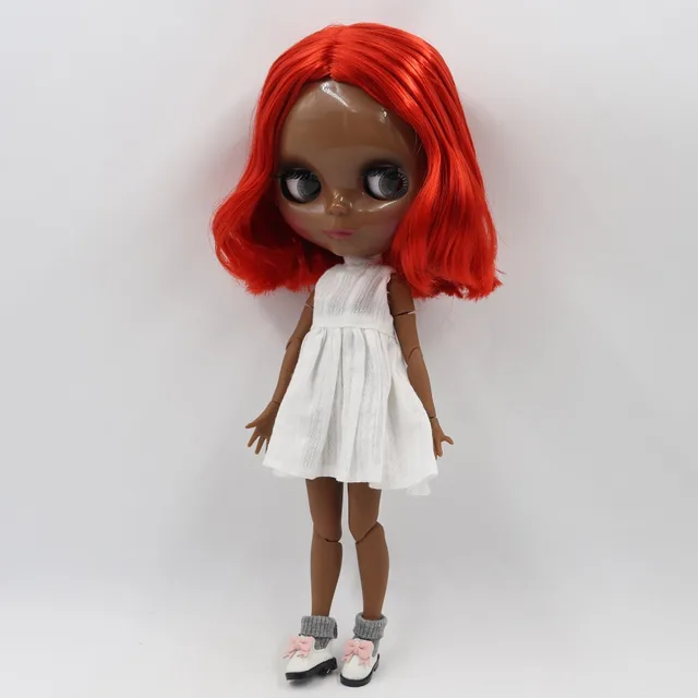 blythe doll red hair