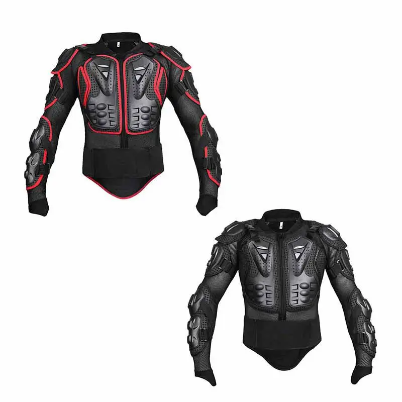 

Motocross Protector Motorcycle Off-Road Full Body Armor Jacket Protective Gear Arm Clothing Drop Spine Chest Protect HighQuality