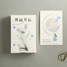 28 Sheets/Set Novelty Universe Star Series Lomo Postcard /Greeting Card/Wish Card/Christmas and New Year gifts