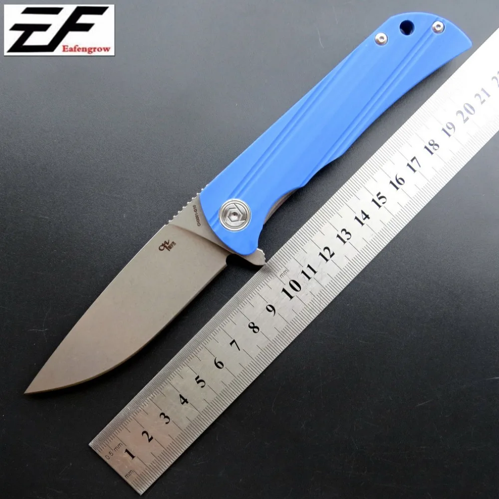 

Eafengrow CH3001 Folding Outdoor Knife D2 Steel Blade G10 Handle camping hunting knife EDC Outdoor Tool Hand Tool knives