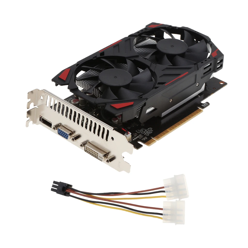 

GTX750Ti Desktop Computer Gaming Video Graphics External Card DDR5 128Bit 2G