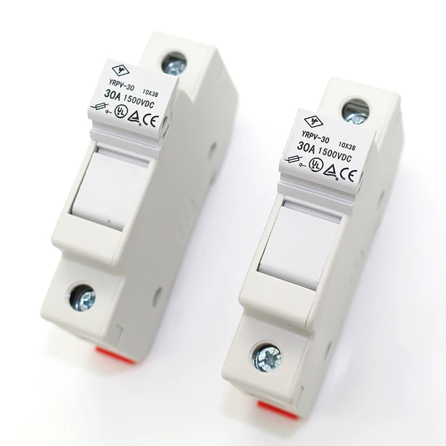 50 pieces lot dc 1500v 10x38mm solar pv fuse holder fuse box for Old Fuse Box Parts 50 pieces lot dc 1500v 10x38mm solar pv fuse holder fuse box for solar pv system protection tuv ce approved