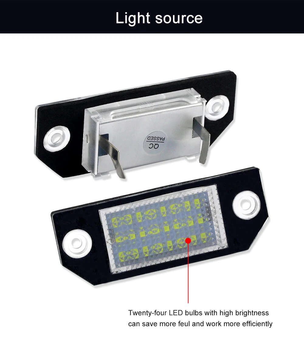 ford focus number plate bulb