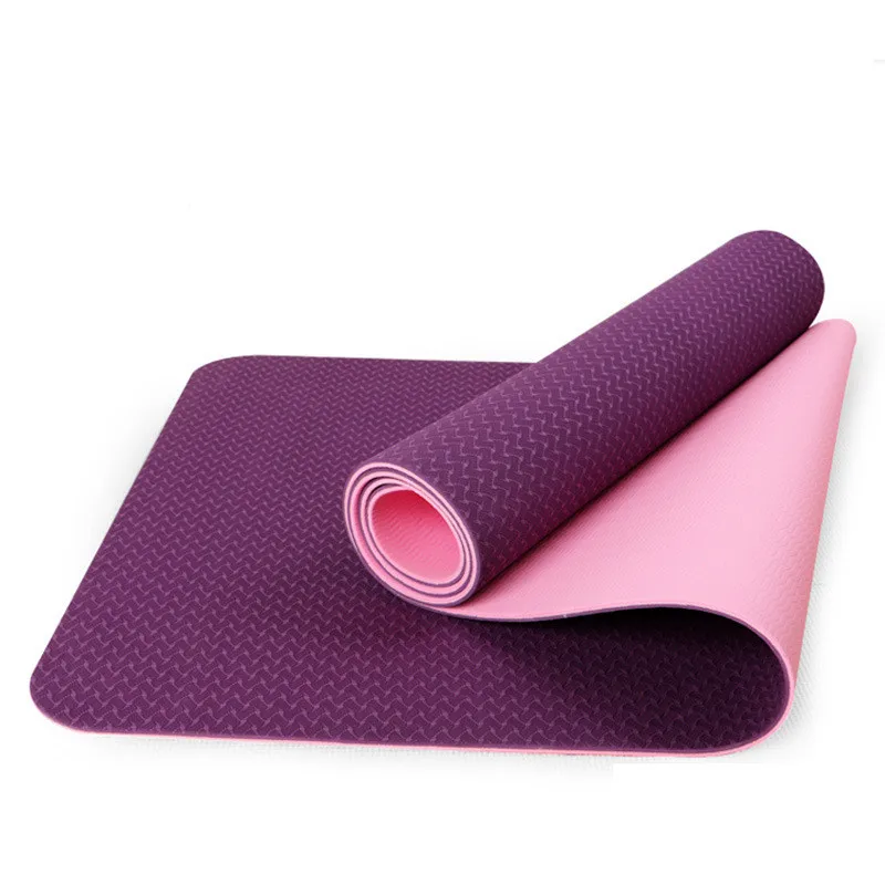 

183*61cm Yoga Mats Nonslip Environmental Tasteless 6mm Yoga Mat Soft Fitness Mat Gymnastics Picnic Travel Cushion Online Stores
