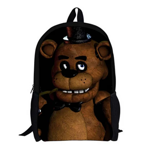 16 дюймов Аниме Five Nights At Freddys Детские рюкзаки для подростков мальчиков девочек школьные сумки детские рюкзаки Mochila подарок