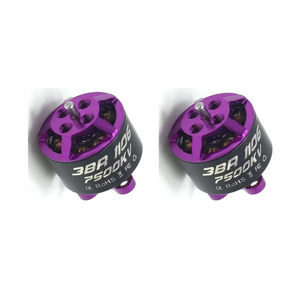 BBB 3BHOBBY 3B-R RC гоночный бесщеточный мотор 1106 6000KV 7500KV Поддержка 2 S-3 S 12A-20A костюм для 90 мм-110 FPV комплект рамы для дрона