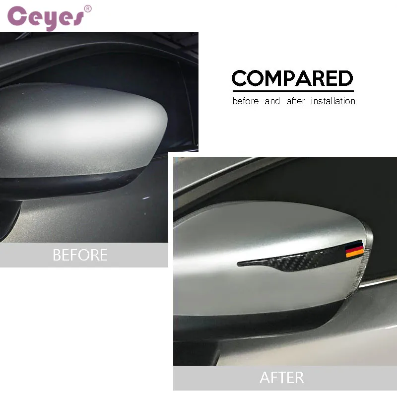 Carbon Fiber Rearview Mirror Sticker (27)
