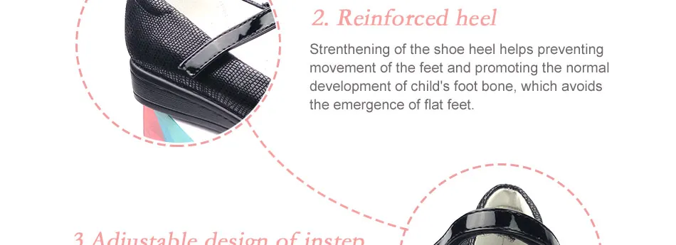 Loop ao ar Sapatos de Escola para Menina Flamingo Arco Design Primavera & Verão Gancho Livre Tamanho 31-36 Frete Grátis 82t-gb-0849 Nes pé 8 Cheap Sapatos de couro