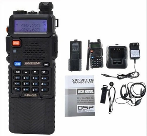 Ham радио hf трансивер BAOFENG UV-5R 3800mAh 136-174/400-520 Mhz двухдиапазонный двухсторонний радио CB walkie talkie Бесплатные гарнитуры - Цвет: radio standard