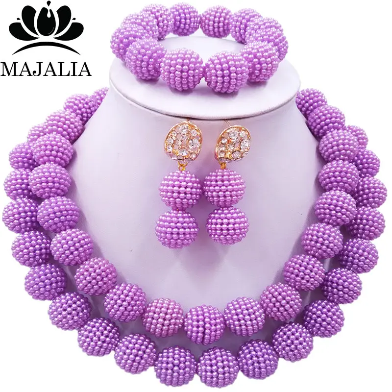 2R Simulated Pearl Jewelry Set (5) - 