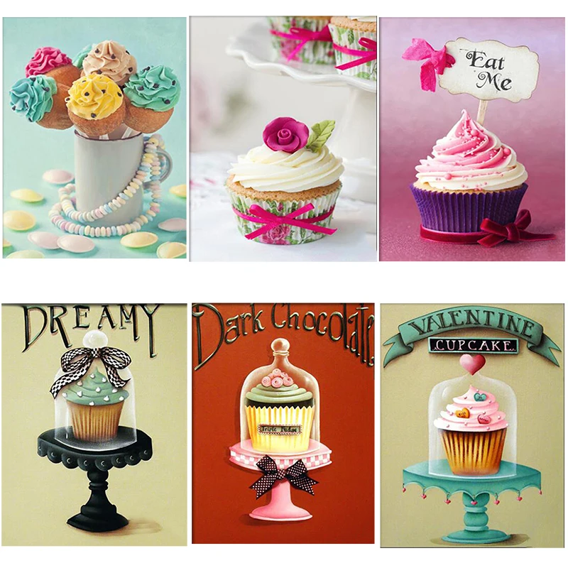 

Full Square/Round Drill 5D DIY Diamond Painting "Ice cream" 3D Embroidery Cross Stitch Mosaic Rhinestone Decor XPZ