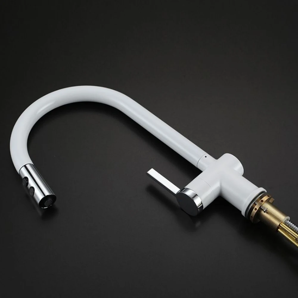 Brass adjustable Kitchen Faucets Cozinha Swivel Spout Kitchen Faucet accessories Sink Water Crane Pull Out Tap Brass adjustable Kitchen Faucets Cozinha Swivel Spout Kitchen Faucet accessories Sink Water Crane Pull Out Tap