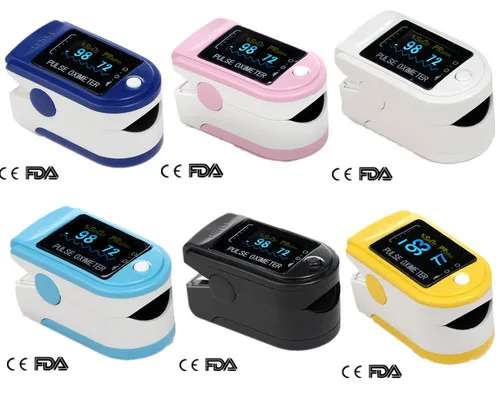 

CONTEC FDA&CE Pulse Finger Oximeter Blood Oxygen SpO2 Monitor, case, CMS50D