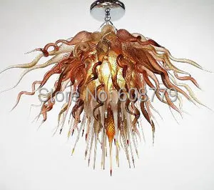 Buy Free Shipping High Ceiling Handmade Art Glass Chandelier