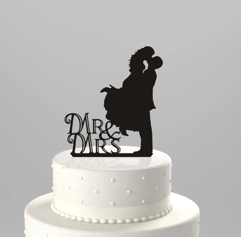 

Wedding Party Cake Topper Acrylic The Mr&Mrs Wedding Cake Decorating OH008