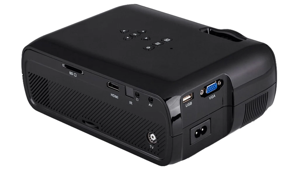 OLEY BL 80 Simplebeamer мини светодиодный проектор с поддержкой FULL HD 1080P HDMI/USB/AV/SD/VGA для