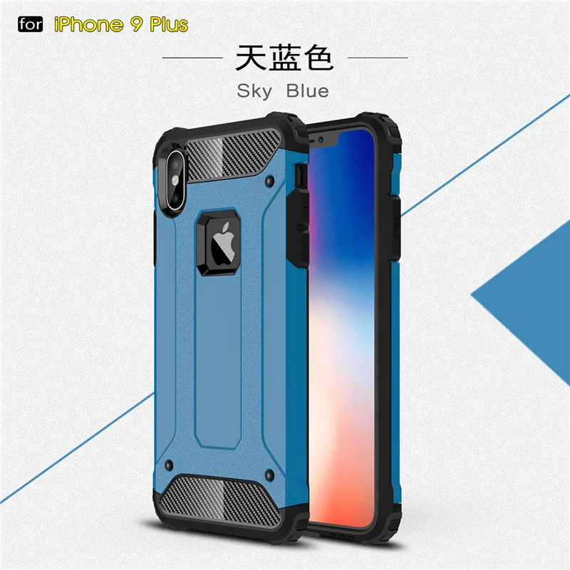 For iphone Xs Max Case Hybrid Durable Shield Armor Rugged Shockproof