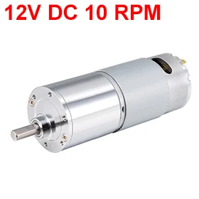 

Uxcell Newest 1PCS ZGA37RH DC12V 200RPM 7.2W Gear Motor High Torque Reduction Gearbox Eccentric Output 15x5.9mm D Shaft for M3